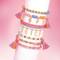 12 Pack: Juicy Couture Make it Real™ Love Letters Bracelets Kit